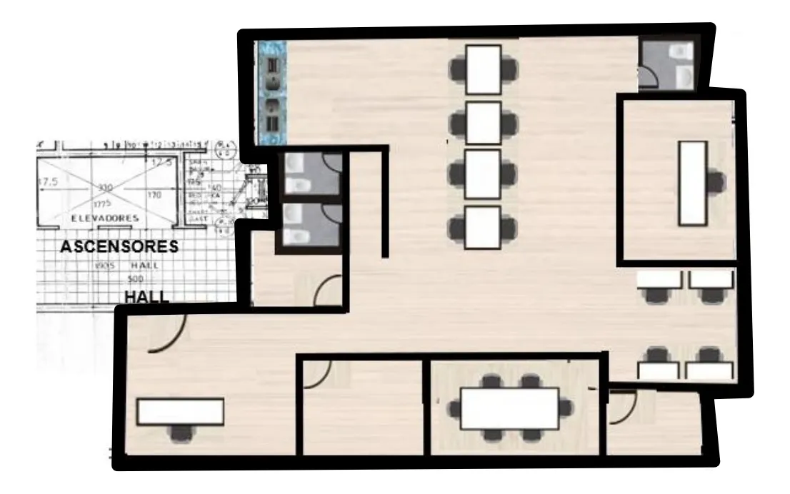 Oficina De 121,23m2 Barrio El Golf Mut Las Condes — imagen 10