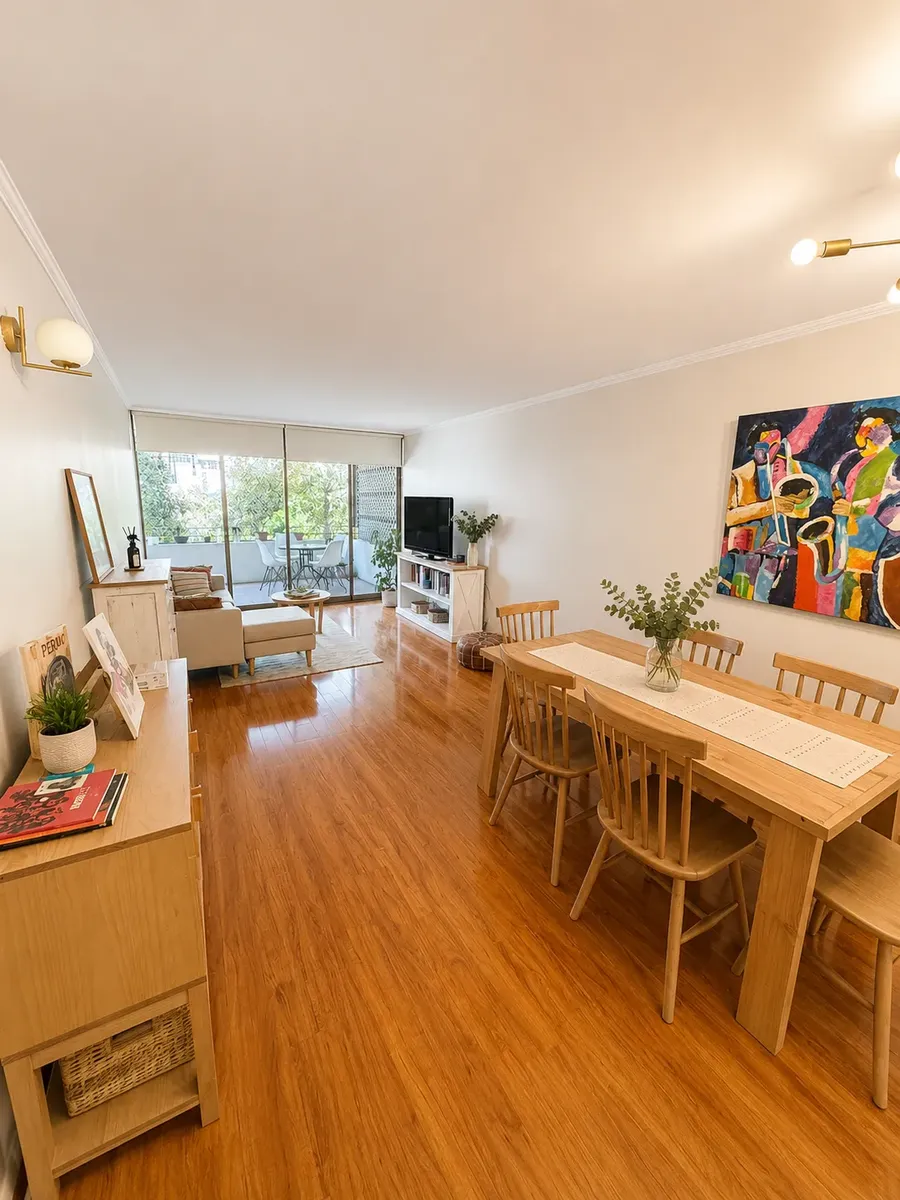 Amplio Departamento 3d/2b En Providencia | Plaza Las Lilas — imagen 1