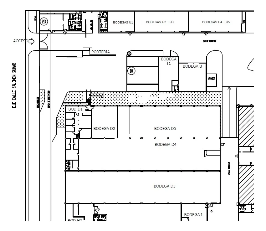 Arriendo Bodega De 2181m2 En San Joaquín Sin Gastos Comunes