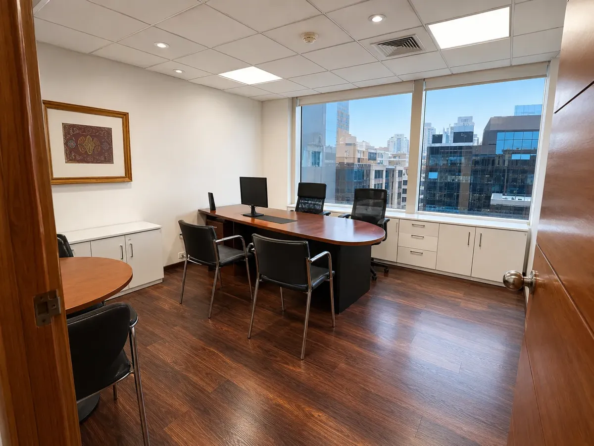 Oficina Clase A 431m2 + Terraza | Amoblada | Barrio El Golf 