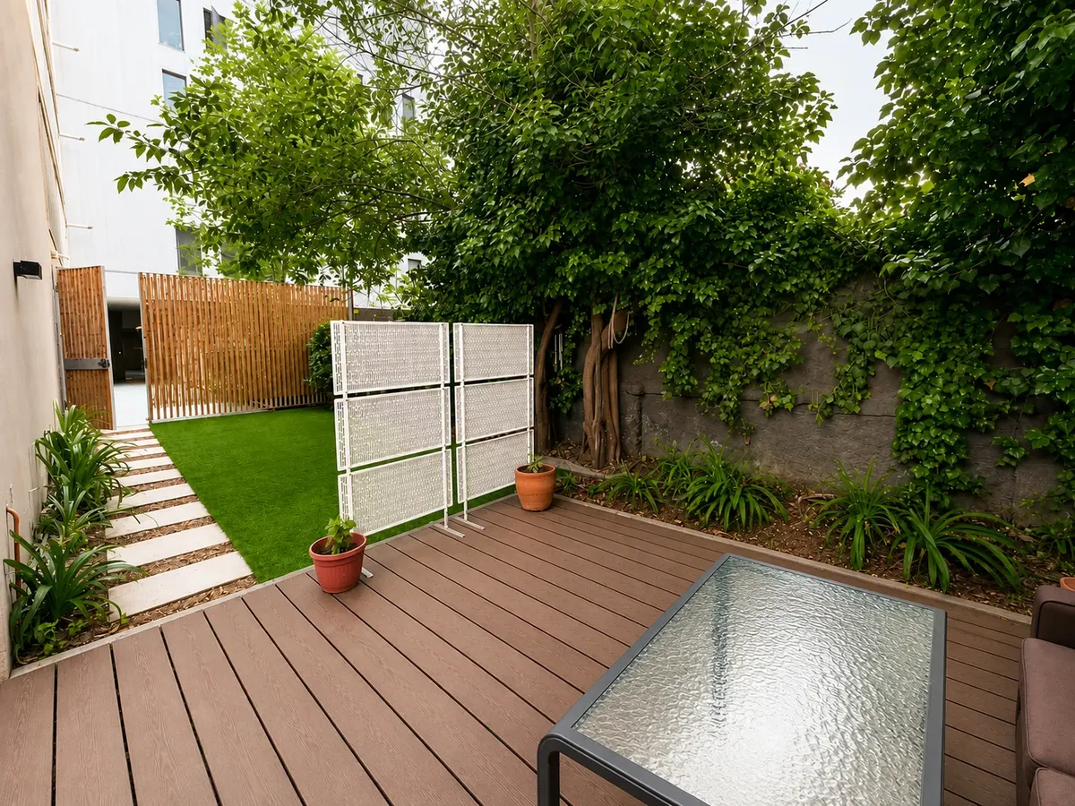 Departamento En Providencia Con Patio Privado Y Quincho — imagen 8