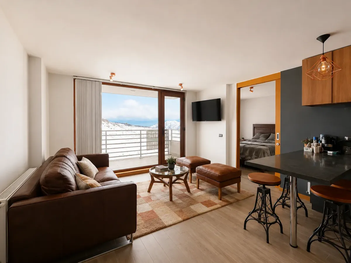 Departamento Amoblado En Venta La Parva - 2 Dormitorios — imagen 2